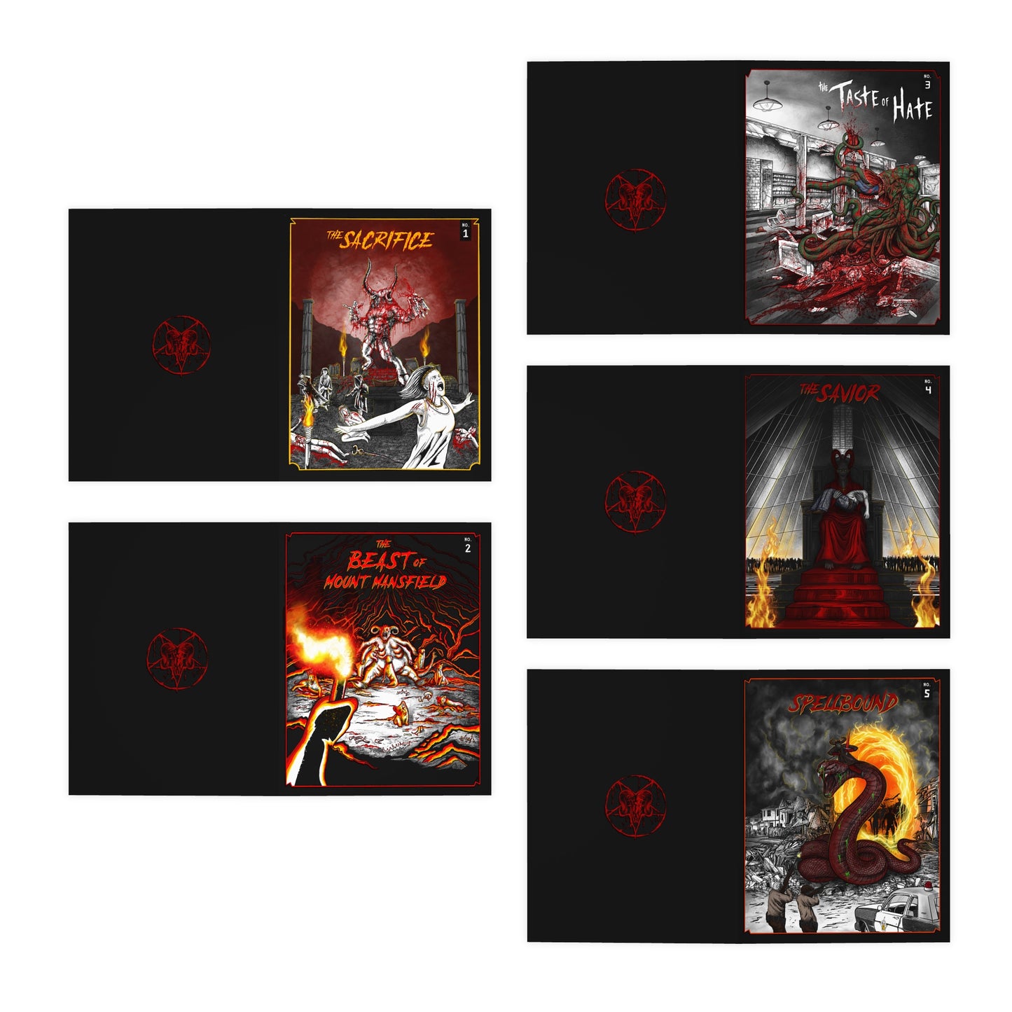 Pandemonium ART PRINTS PACK 1