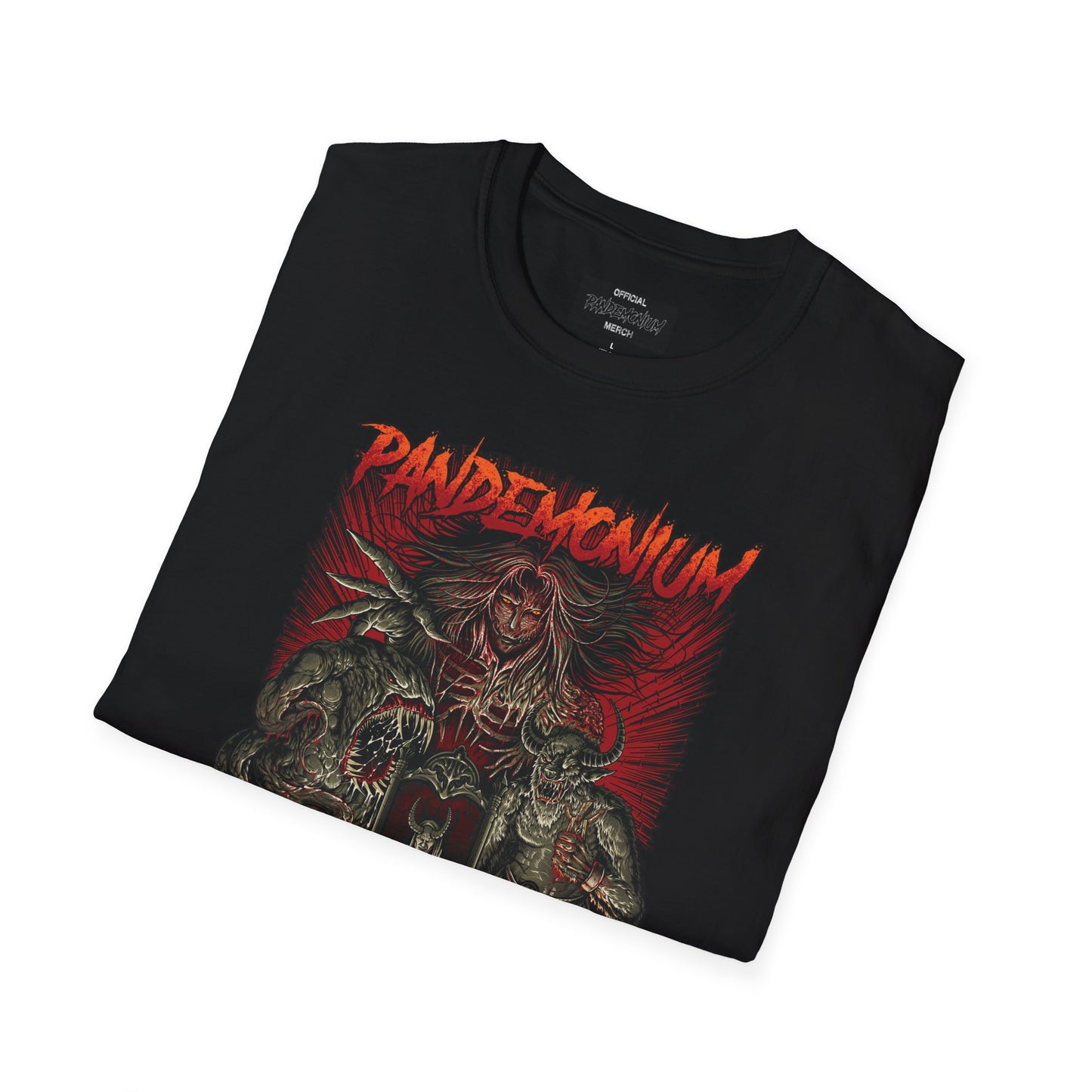 PANDEMONUIM ANTHOLOGY Heavy Metal style t-shirt