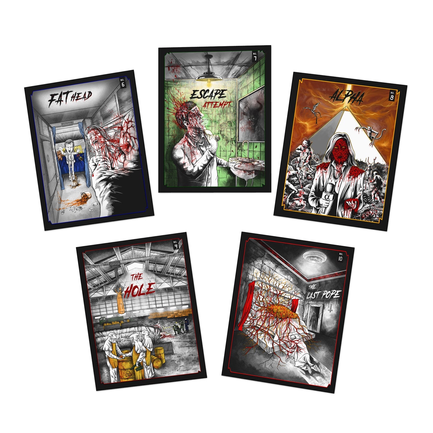 Pandemonium ART PRINTS PACK 2