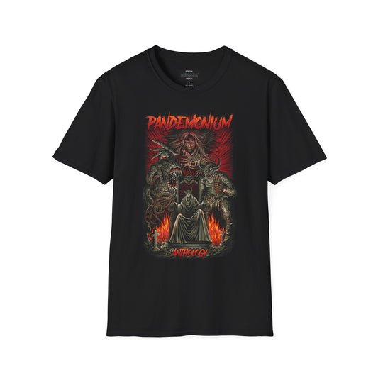 PANDEMONUIM ANTHOLOGY Heavy Metal style t-shirt