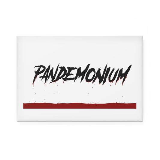 Pandemonium Fridge Magnet, Rectangle (1 & 10 pcs)