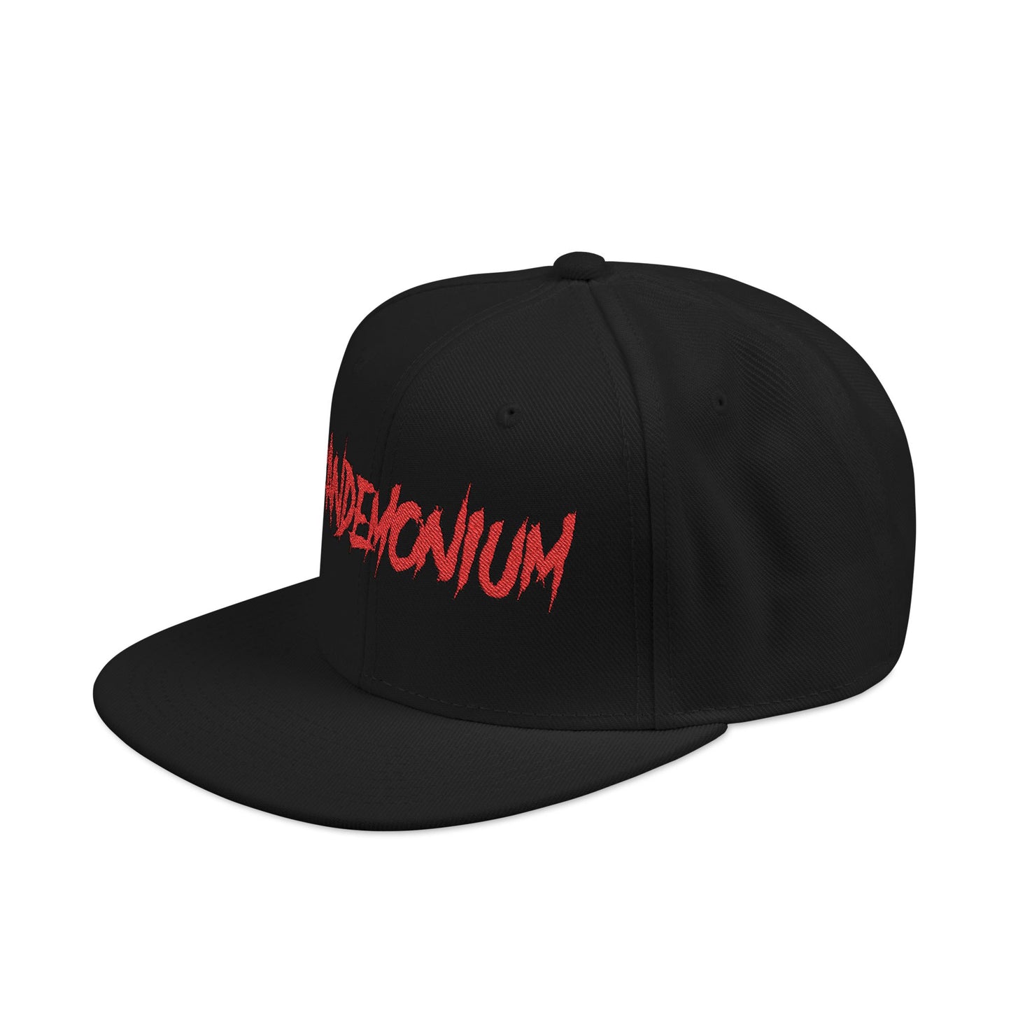 Pandemonium Embroidered Hat / Grey Undervisor