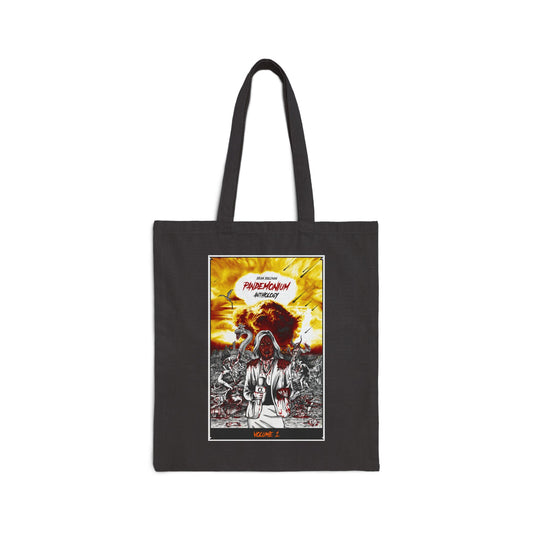 Pandemonium Cotton Canvas Tote Bag