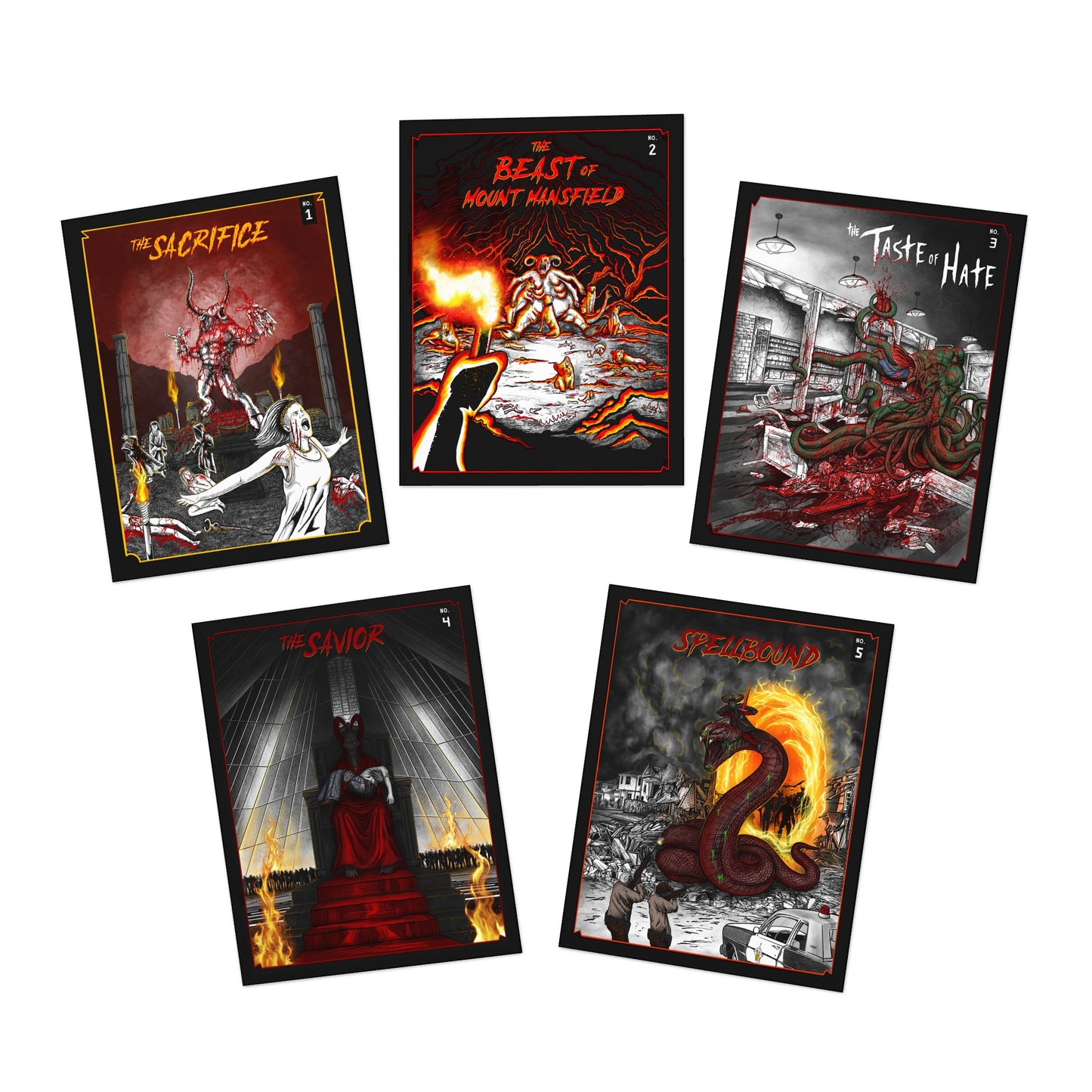 Pandemonium ART PRINTS PACK 1