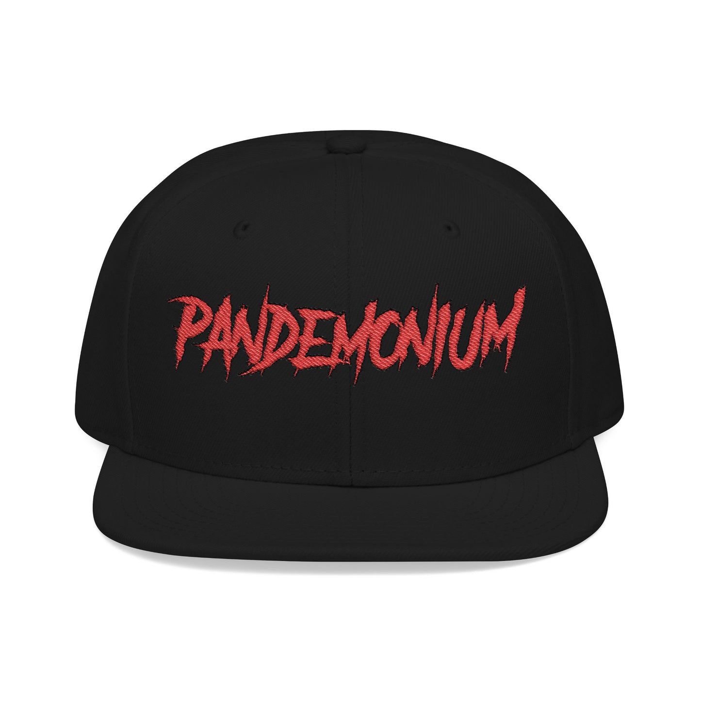 Pandemonium Embroidered Hat / Grey Undervisor